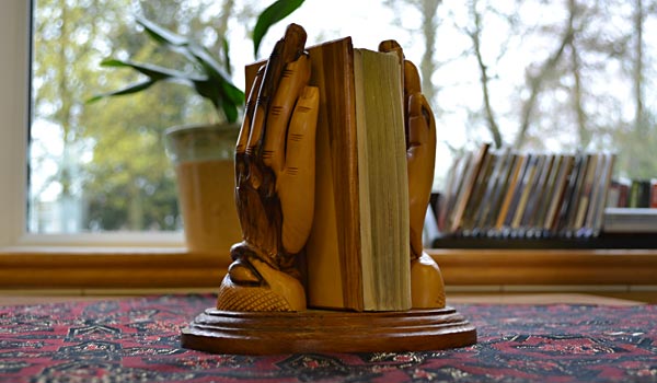 Wooden sculpture from one of our residents